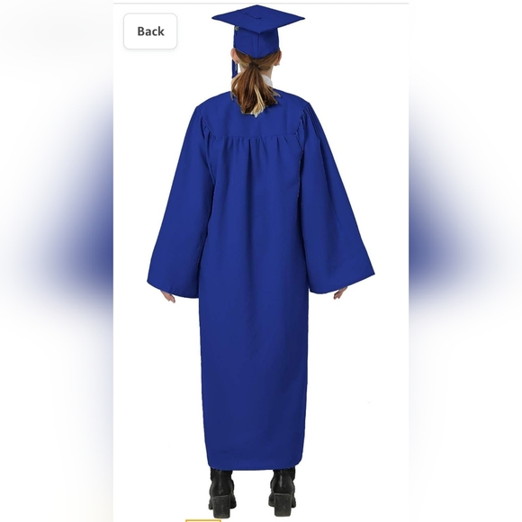 💥SOLD💥Graduation Gown Cap Set For Adults NEW - Picture 3 of 10